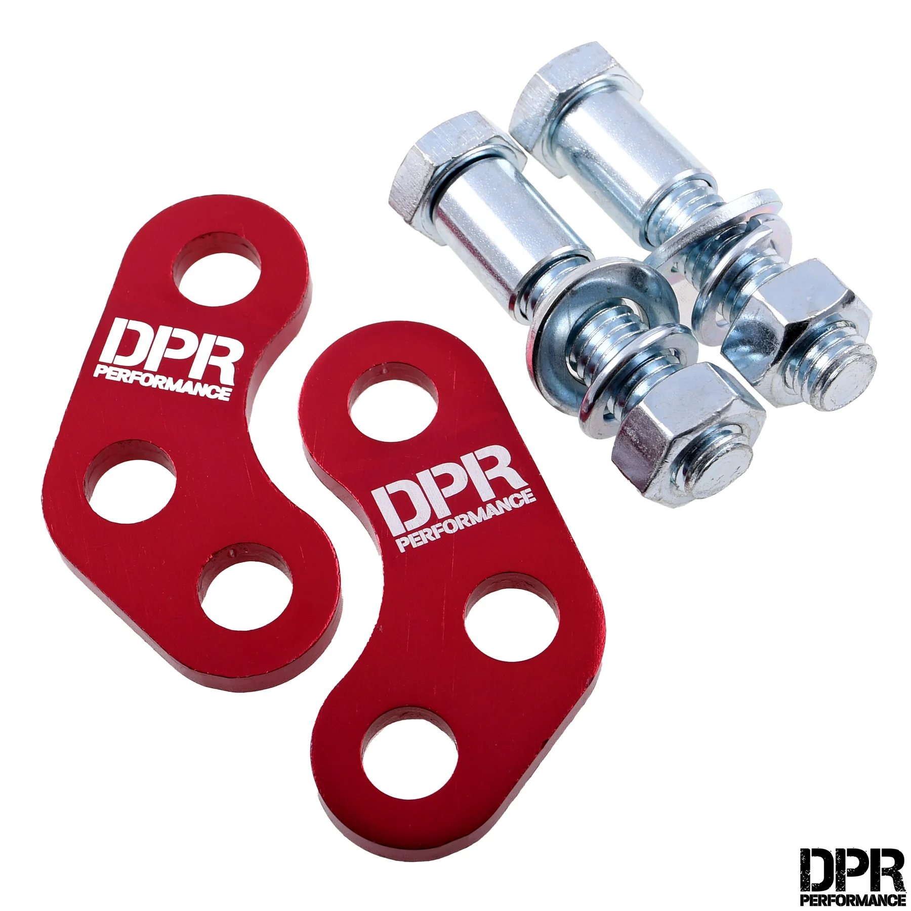 Przedłużka amortyzatora DPR Performance aluminium czerwona Derbi Senda — ujęcie 1