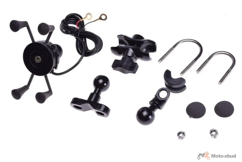 Uchwyt telefonu usb-a z mocowaniem