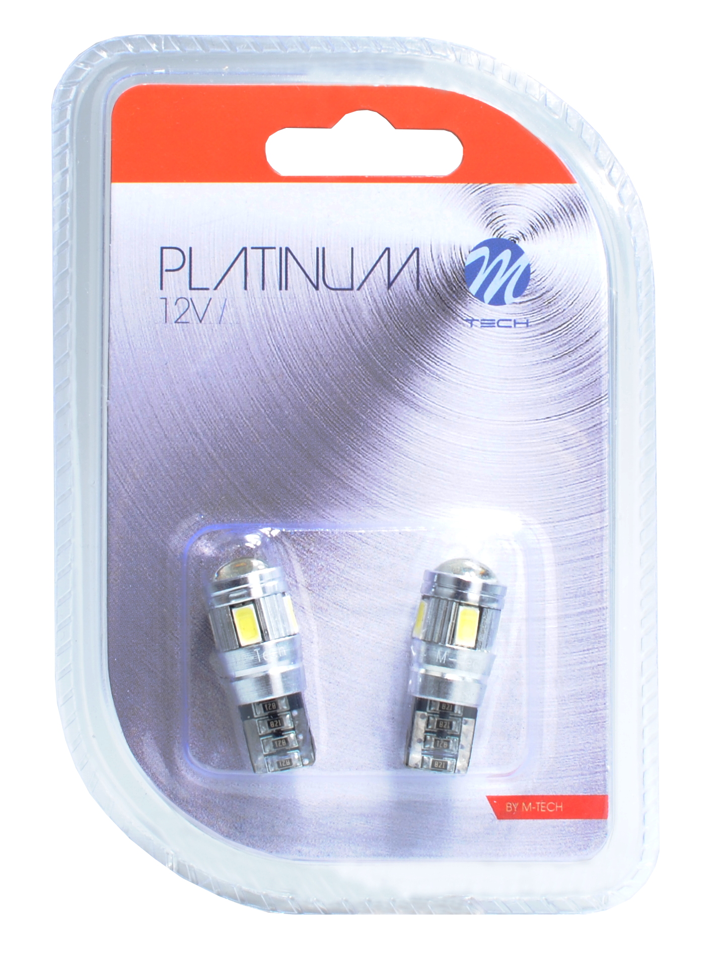 Żarówka LED W5W 6-SMD 5630 CANBUS B, 2 szt. M-Tech LB338W — ujęcie 3
