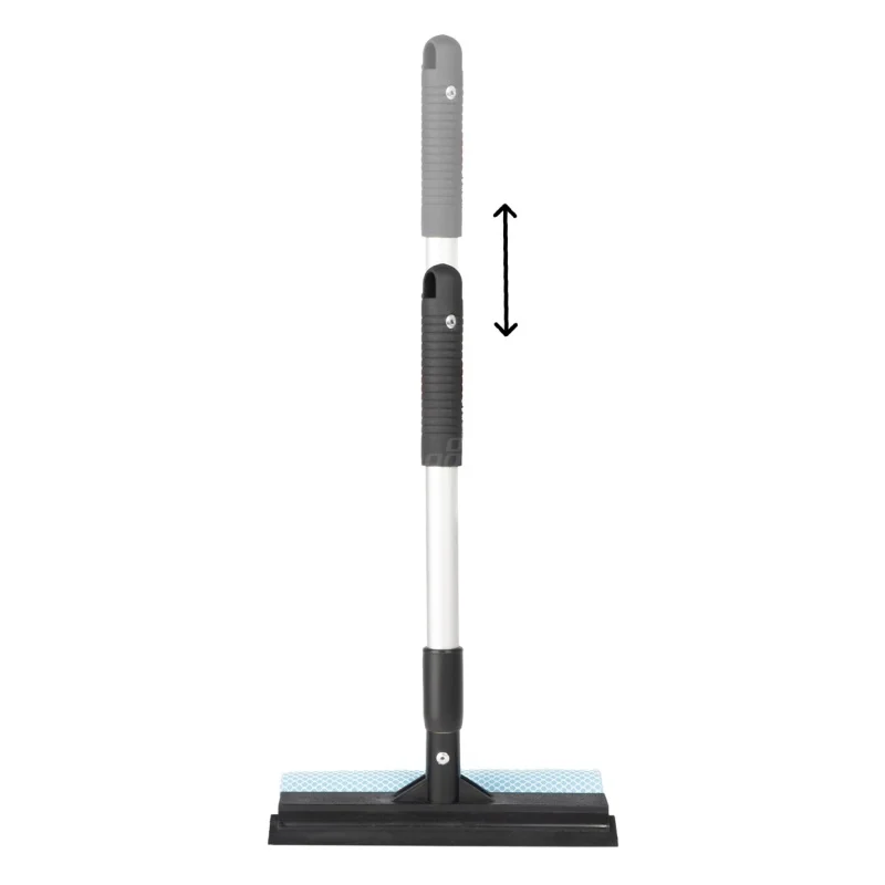 Myjka do szyb okien luster + ściągaczka do wody teleskopowa aluminiowa 35/48 cm — ujęcie 2