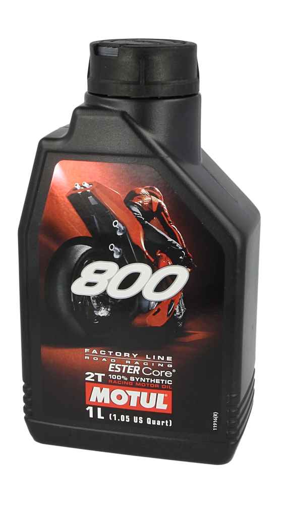 Olej MOTUL 800 factory line road racing 2T 1 l — ujęcie 4