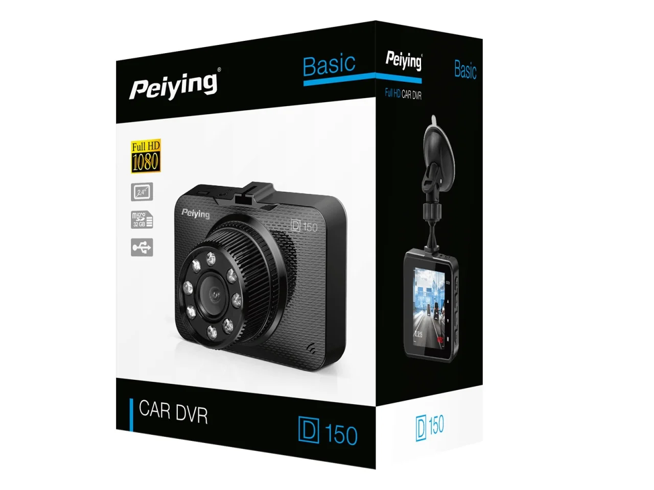Rejestrator samochodowy Peiying Basic D150 — ujęcie 4