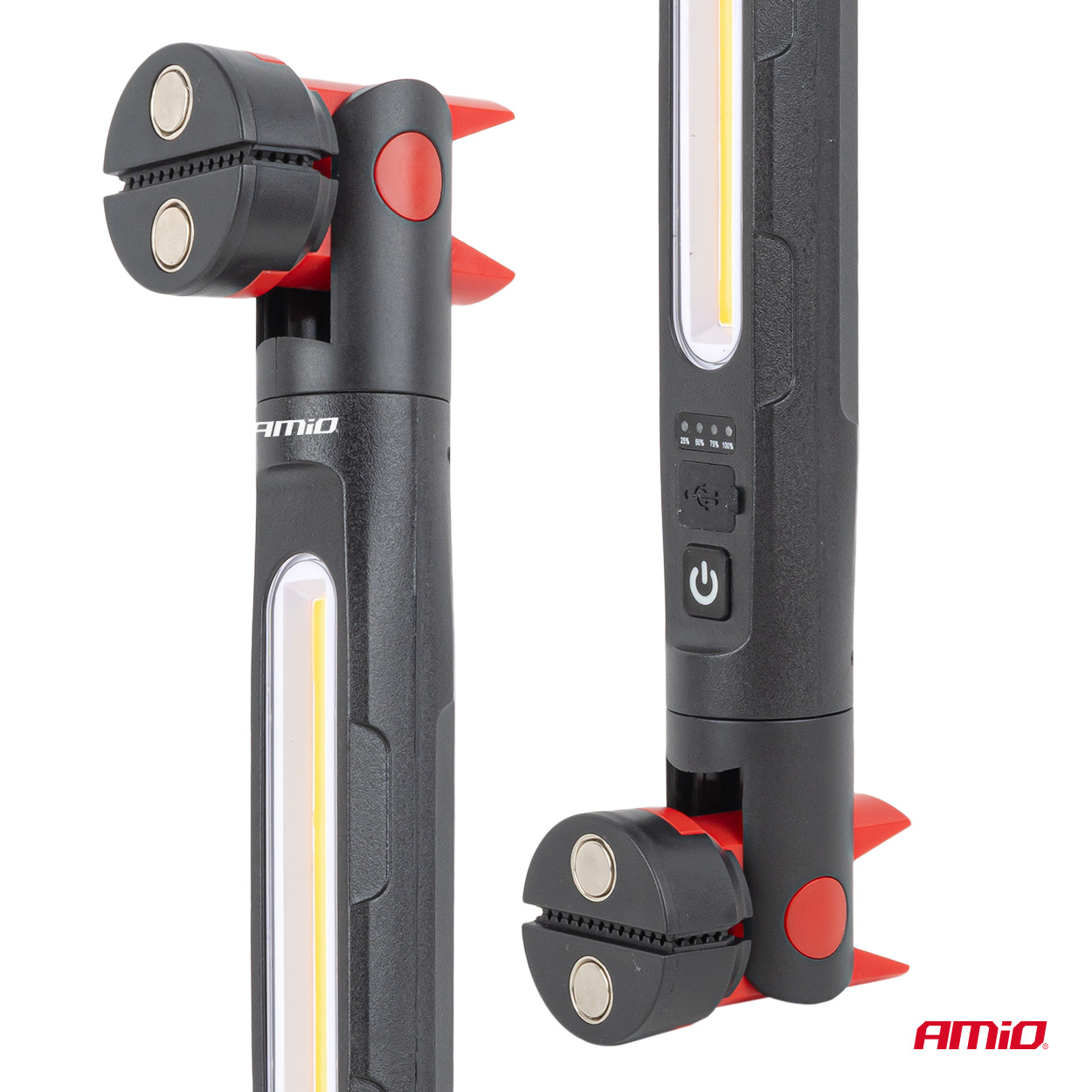 Lampa inspekcyjna LED z magnesem i zaciskiem 4000 mAh — ujęcie 11