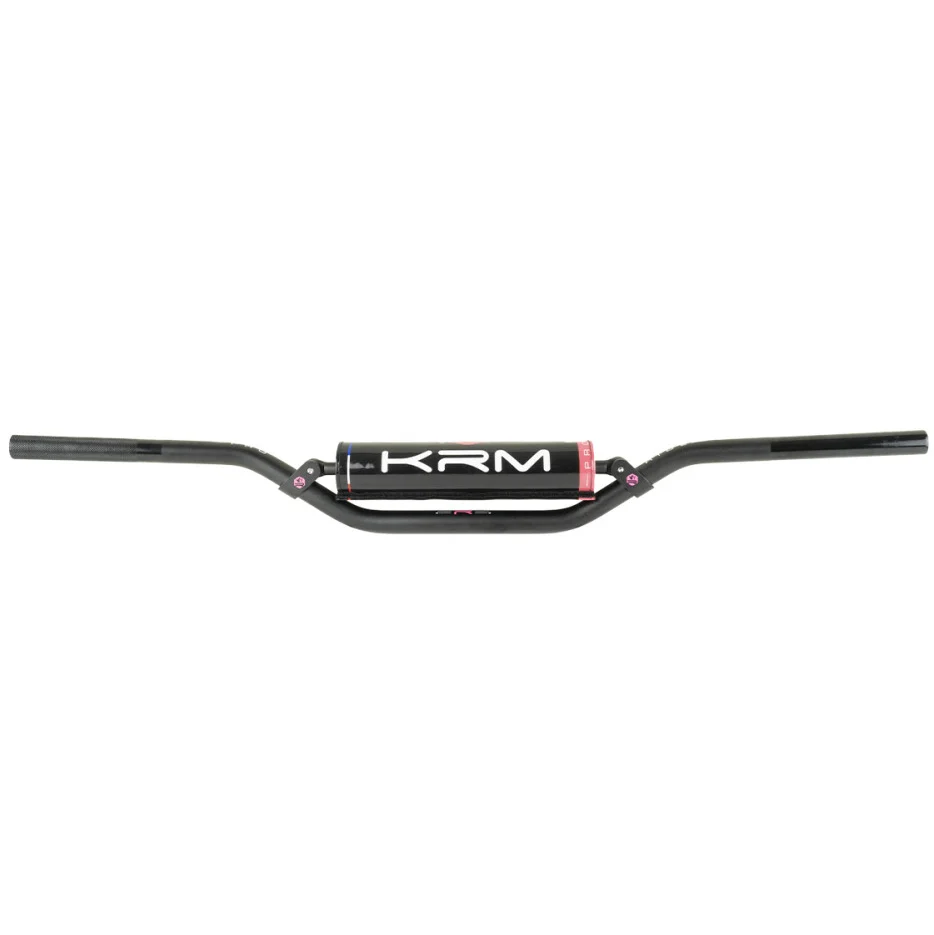 Kierownica KRM Pro Ride czarno - różowa 22 mm + gąbka — ujęcie 3