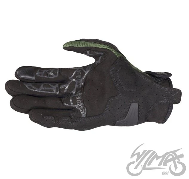 Rękawice motocyklowe LS2 All Terrain II męskie Black Green — M — ujęcie 2