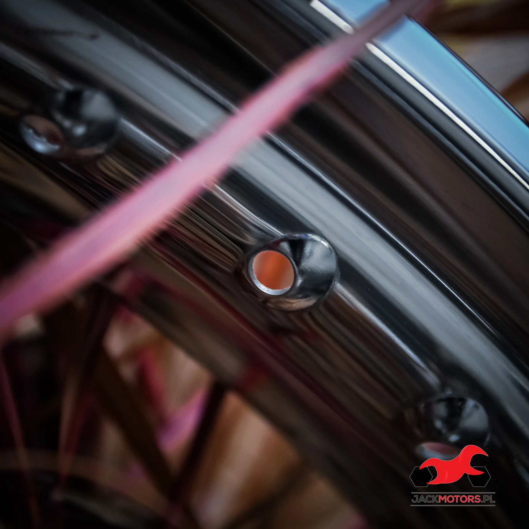 Obręcz koła Romet Komar 19" stalowa chrom zaplot ORG DPR Classic — ujęcie 8