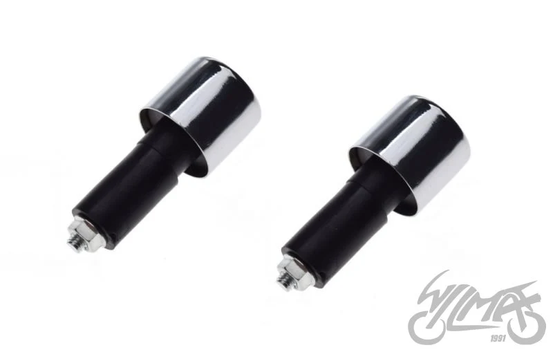 Końcówki kierownicy chromowane, 02/30mm — para — AW56901B — ujęcie 3