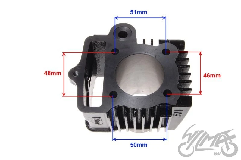Cylinder 4T, wariant Cross / Chopper 70 — AY35126 — ujęcie 2