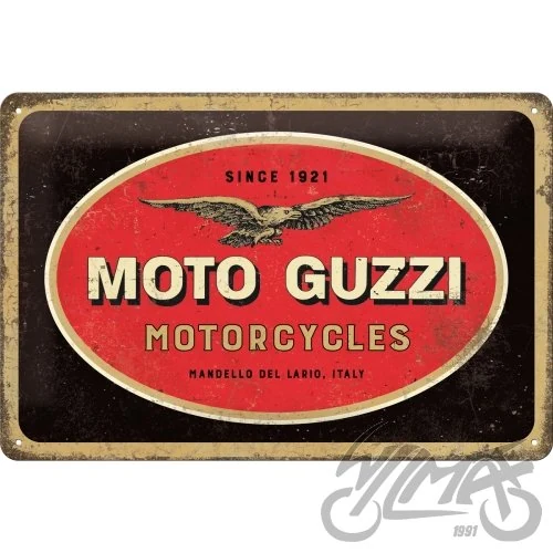 Tablica plakat 20 × 30 moto guzzi logo 22285 — ujęcie 1