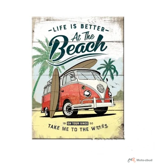 Magnes vw bulli beach 14376