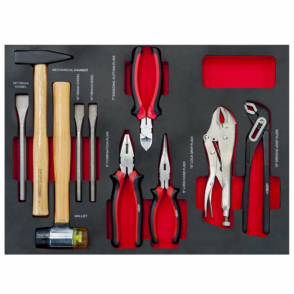 Wózek narzędziowy 7 Szufladowt z wyposażeniem 217 elementów AIRPRESS 79156 — ujęcie 5