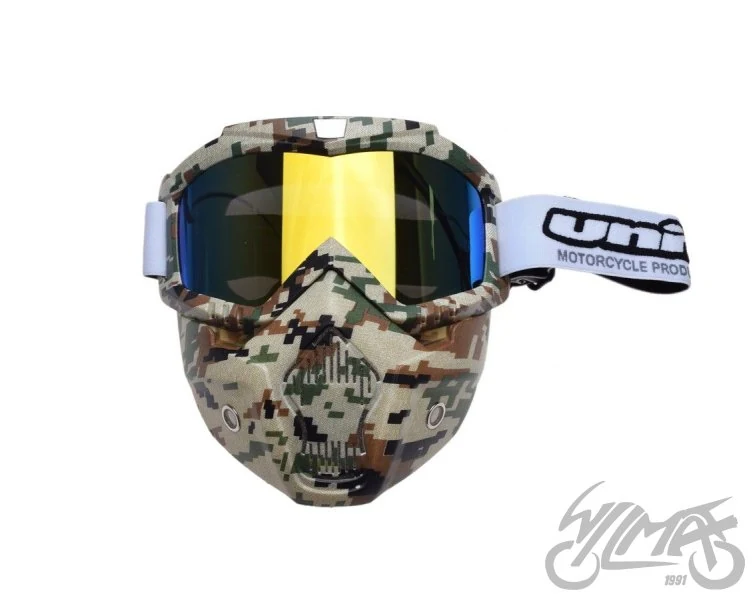 Gogle z maską szyba tęczowa model NO.02 655 Unit — ujęcie 2
