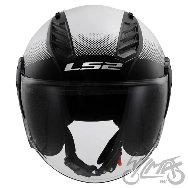 Kask LS2 OF616 Airflow II rush wh. Blue Red-06 — rozmiar M — ujęcie 3