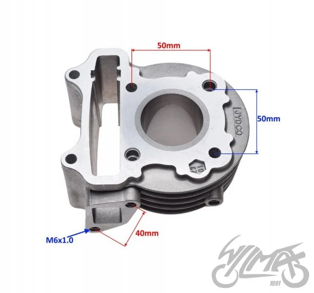 Cylinder 50 cm³ do Peugeot Kisbee komplet 39,00 — ujęcie 2