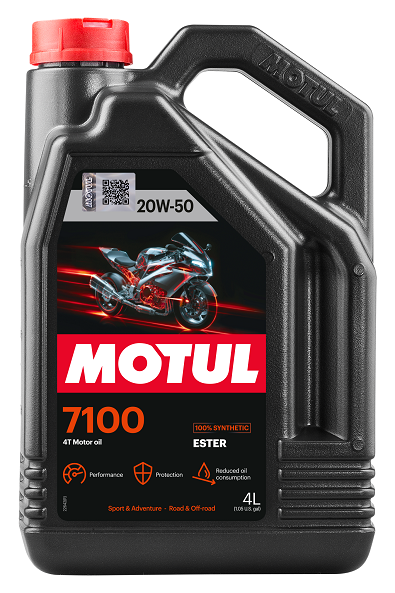 Olej 20W50 MOTUL 7100 4T 4 l MOTUL 104104