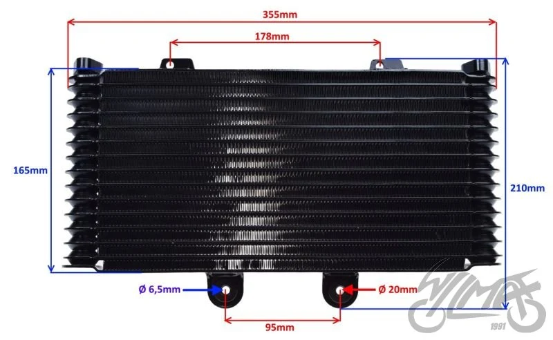 Chłodnica oleju do Suzuki GSF 1200 — ujęcie 2