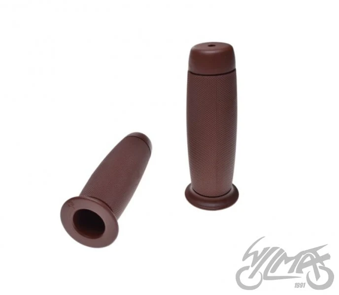 Chwyty kierownicy 22 / 25 mm — 124 mm, brązowe, para — AB32612 — ujęcie 1