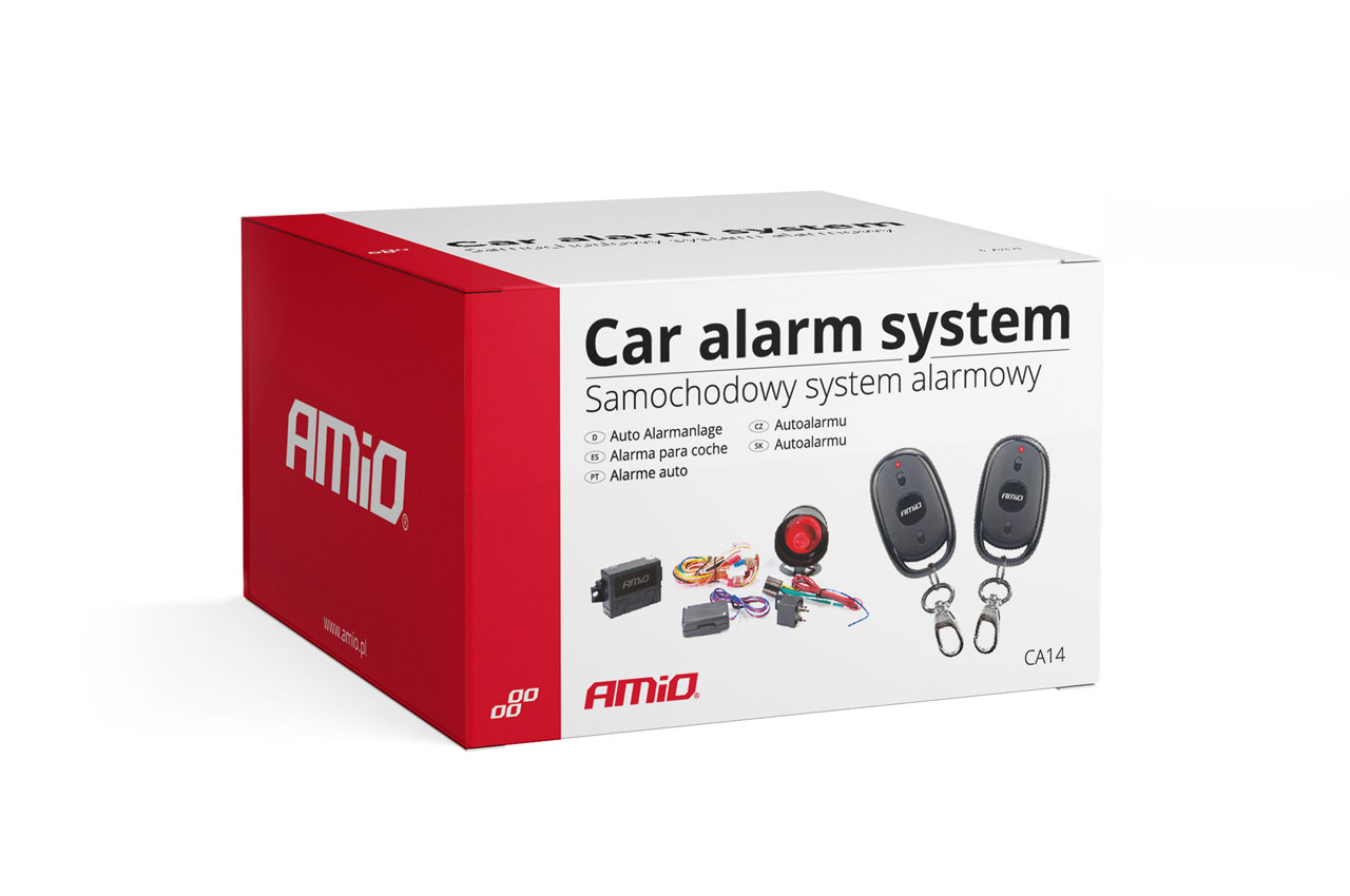 Uniwersalny alarm Samochodowy CA14 z pilotami — ujęcie 4
