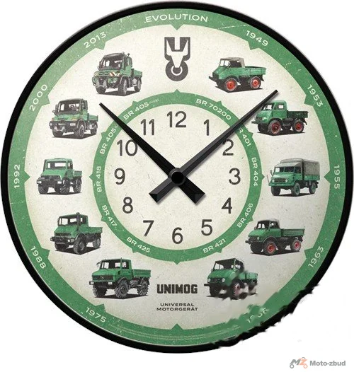 Zegar ścienny mercedes daimler truck unimog 51222