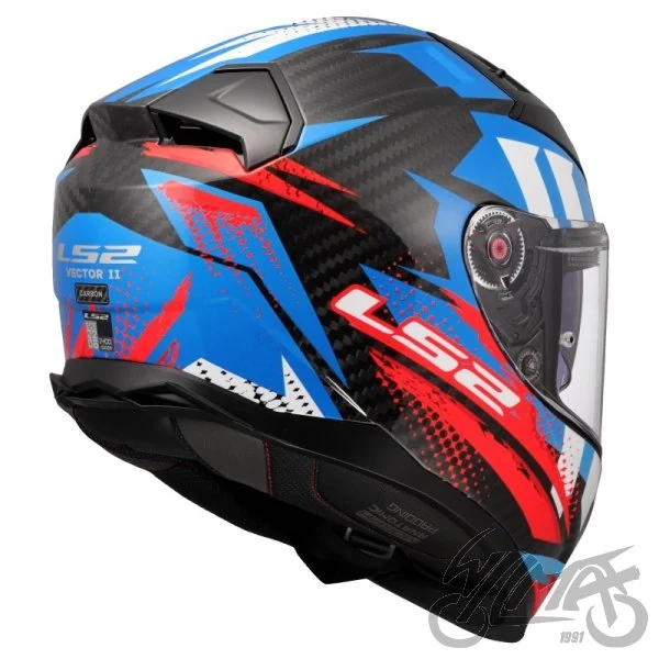 Kask LS2 FF811 Vector II C Tantic Red Blue — rozmiar L — ujęcie 4
