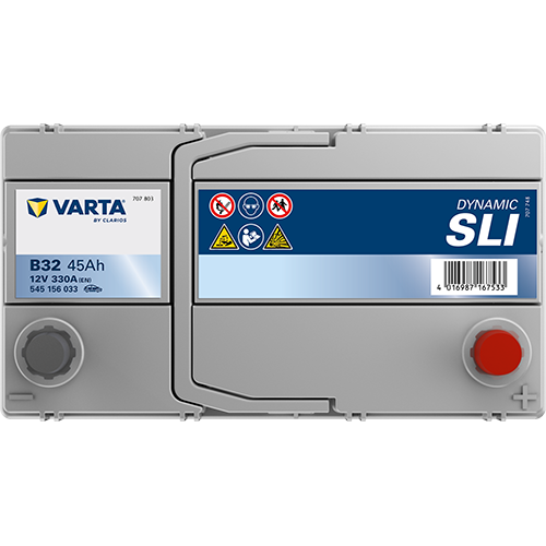 Akumulator 45 Ah 330A 238×129×227/P+ Varta 545156033K262 — ujęcie 4