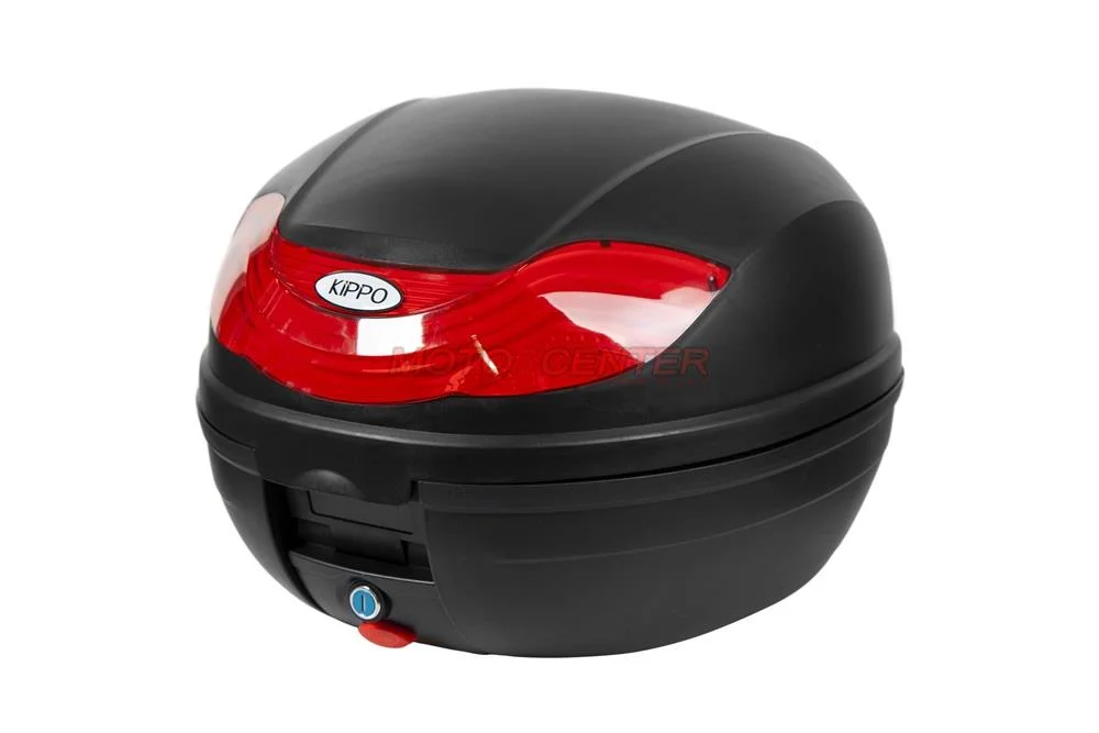 Kufer Kippo YM-815 czarny mat czerwony Odblask 32L — ujęcie 1