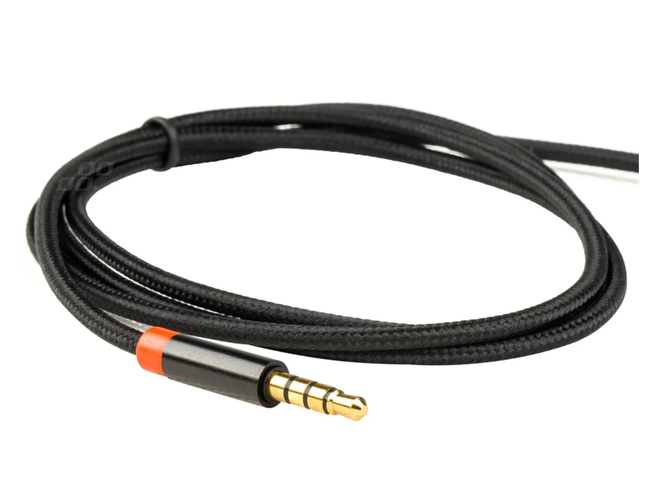 Kabel AUX MINI JACK 3,5mm oplot 100cm — ujęcie 3