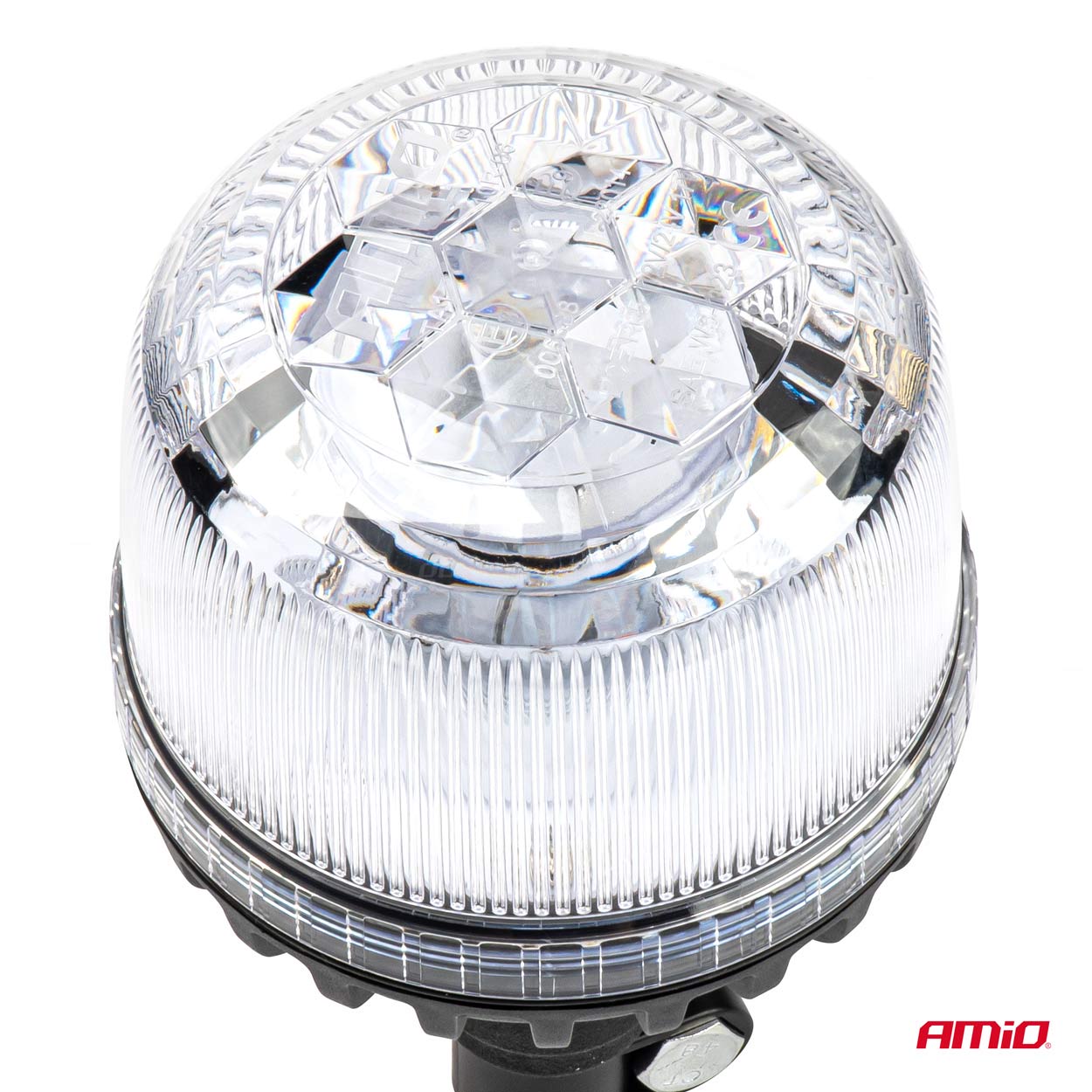 Lampa ostrzegawcza błyskowa kogut 24 LED W25P 12 V 24 V — ujęcie 4