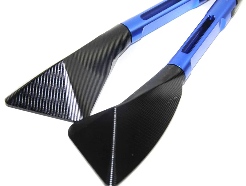 Lusterko niebieskie carbon aluminium Replika kpl. — ujęcie 2
