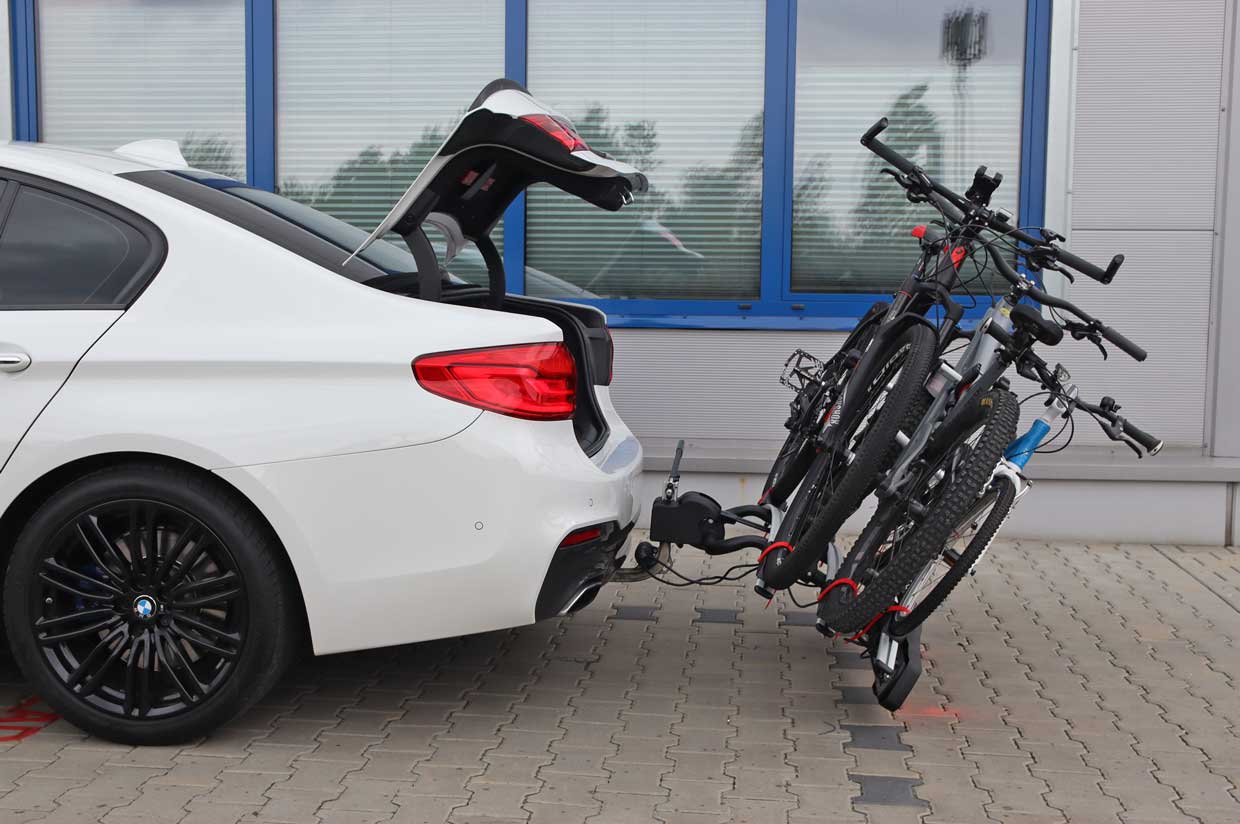 Bagażnik rowerowy na hak - 3 rowery TBC-01/3 — ujęcie 5