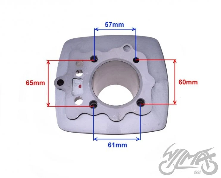 Cylinder do Loncin CG200 4T — wersja B, 63,00 mm — ujęcie 2