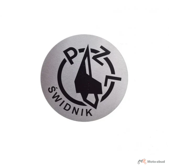 Emblemat zbiornika WSK aluminiowy — WS36031