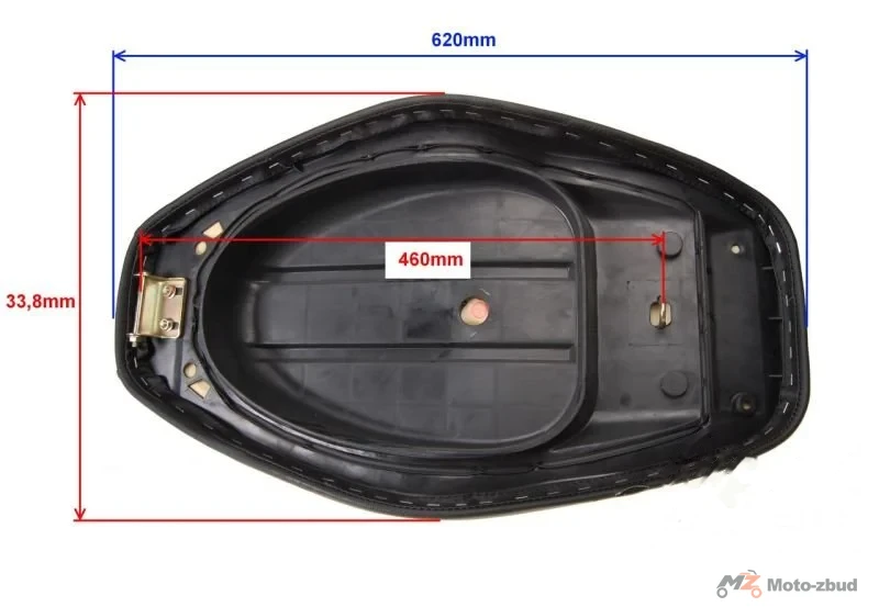Siedzenie LJ50-QT-L czarne — ujęcie 2