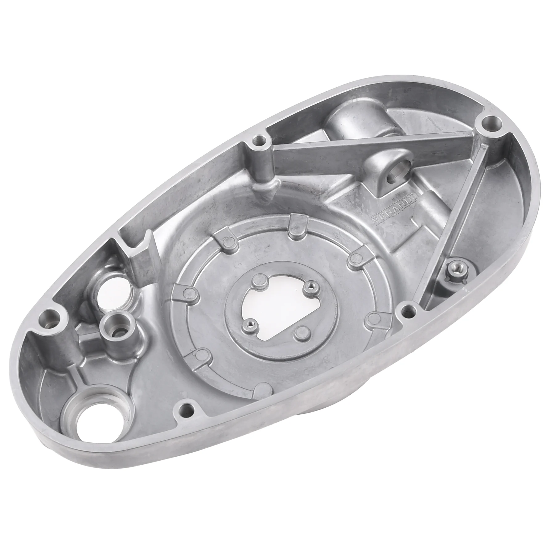 Pokrywa silnika Simson S50 KR51/1 SR4 lewa obrotomierz aluminium Venandi — ujęcie 3