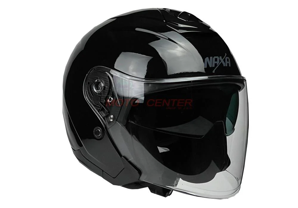 Kask motocyklowy otwarty Naxa S28 Blenda czarny XL — ujęcie 1