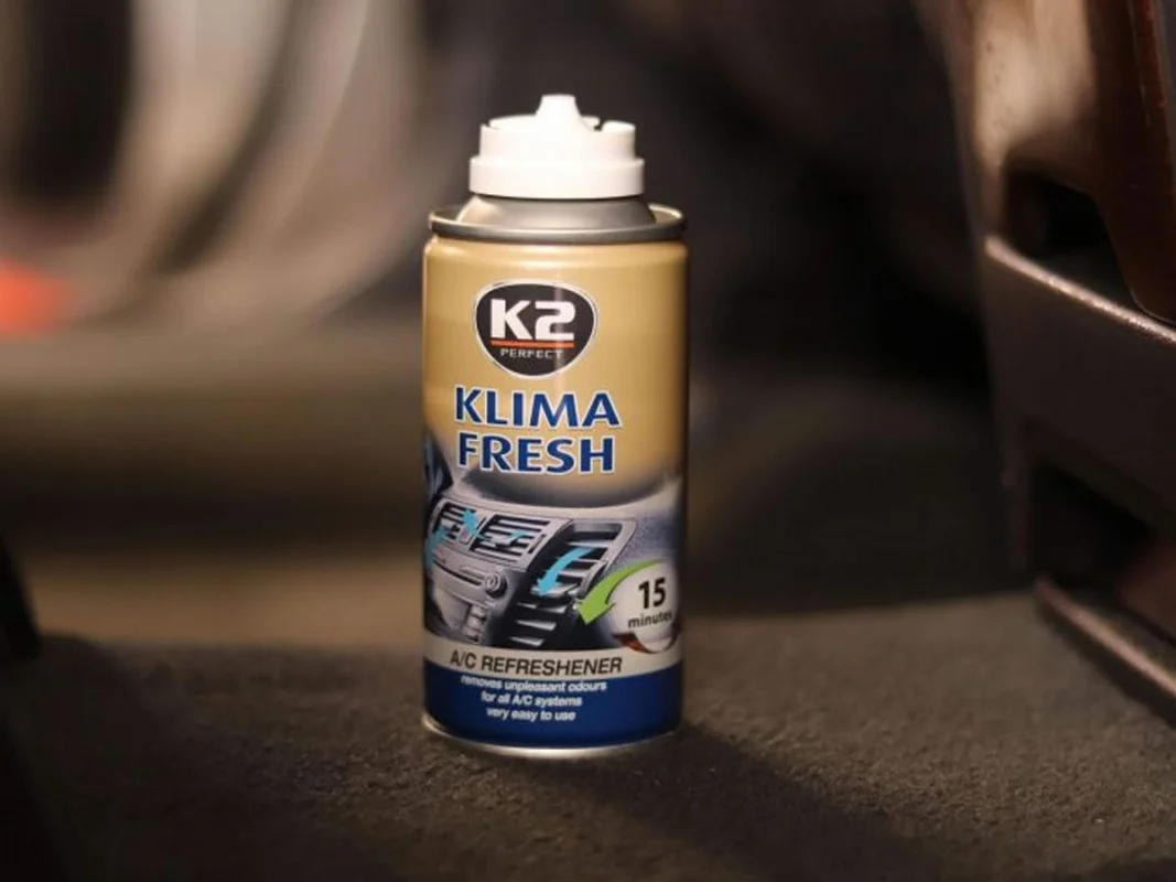 K2 KLIMA FRESH Środek do odświeżania klimatyzacji LEMON 150ml — ujęcie 4