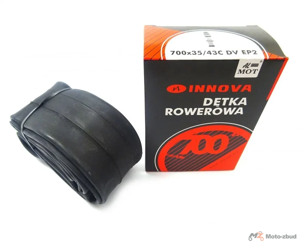 Dętka rowerowa Innova 700 × 35/43C (28 × 1 5/8 × 1 3/8) zaworek Dunlop 40 mm