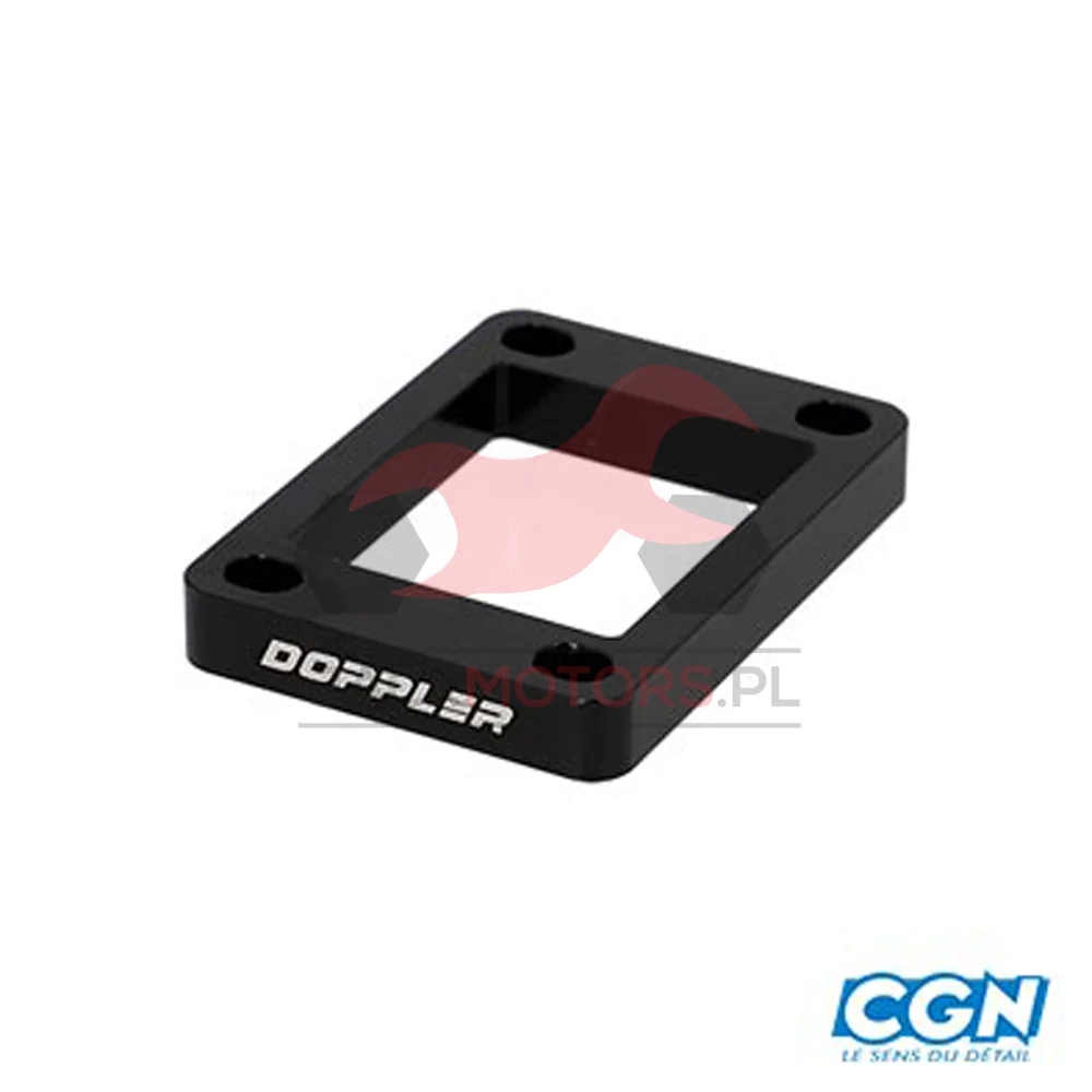 Podkładka zaworu membranowego Doppler CNC 10 mm czarna Derbi / AM6 — ujęcie 1