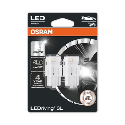Żarówka LED W21W 2 W 12 V Osram, 2 szt. 7505DWP-2BL