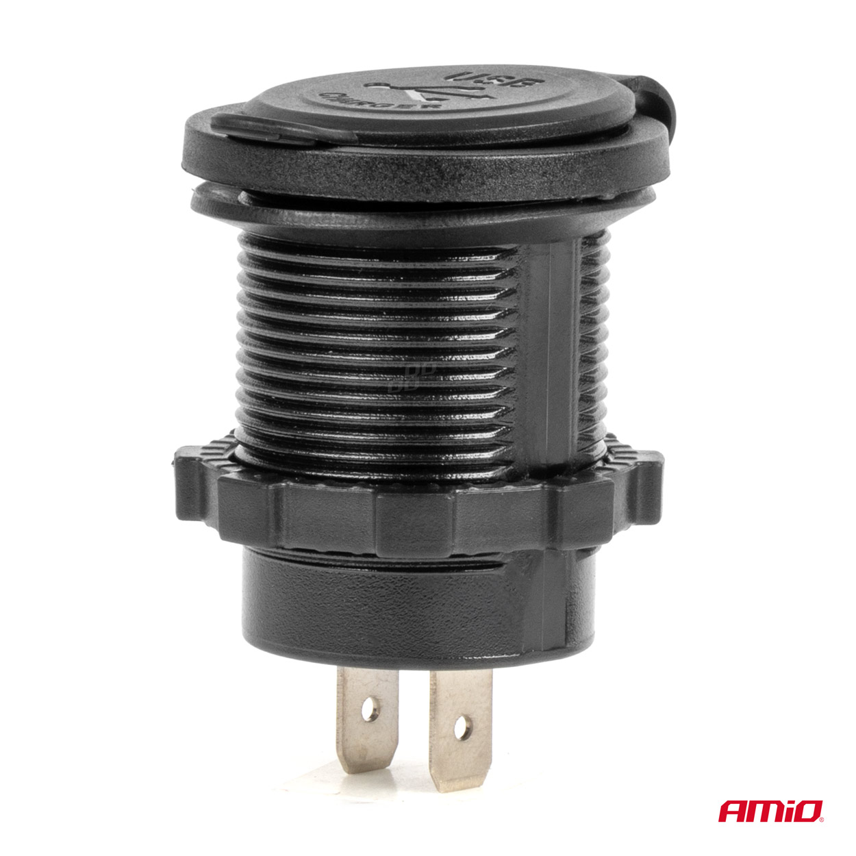Ładowarka samochodowa z gniazdami USB wodoodporna 3.1A 2xUSB 12 V 24 V — ujęcie 3