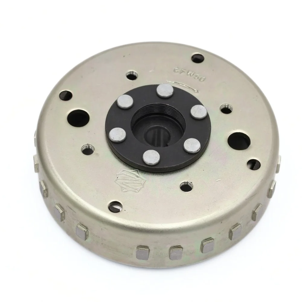 Junak 612 iskrownik (alternator) "4T" komplet (12 cewek) (2x kostka 2/3 piny) + koło magnesowe (Euro v) — ujęcie 4