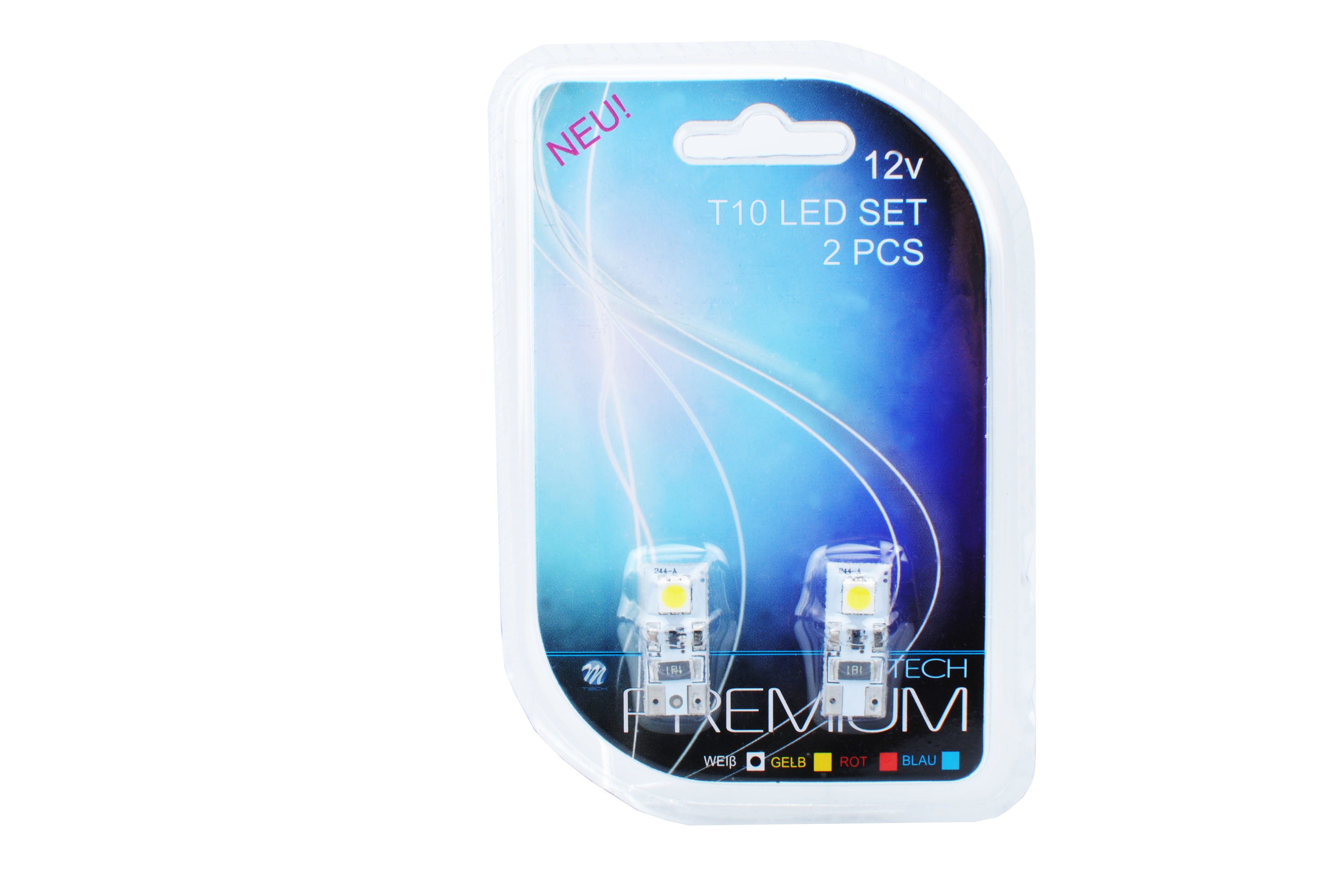 Żarówka LED W5W 1,4W12V 12SMD5050CAN2 szt. M-Tech LB301W — ujęcie 4