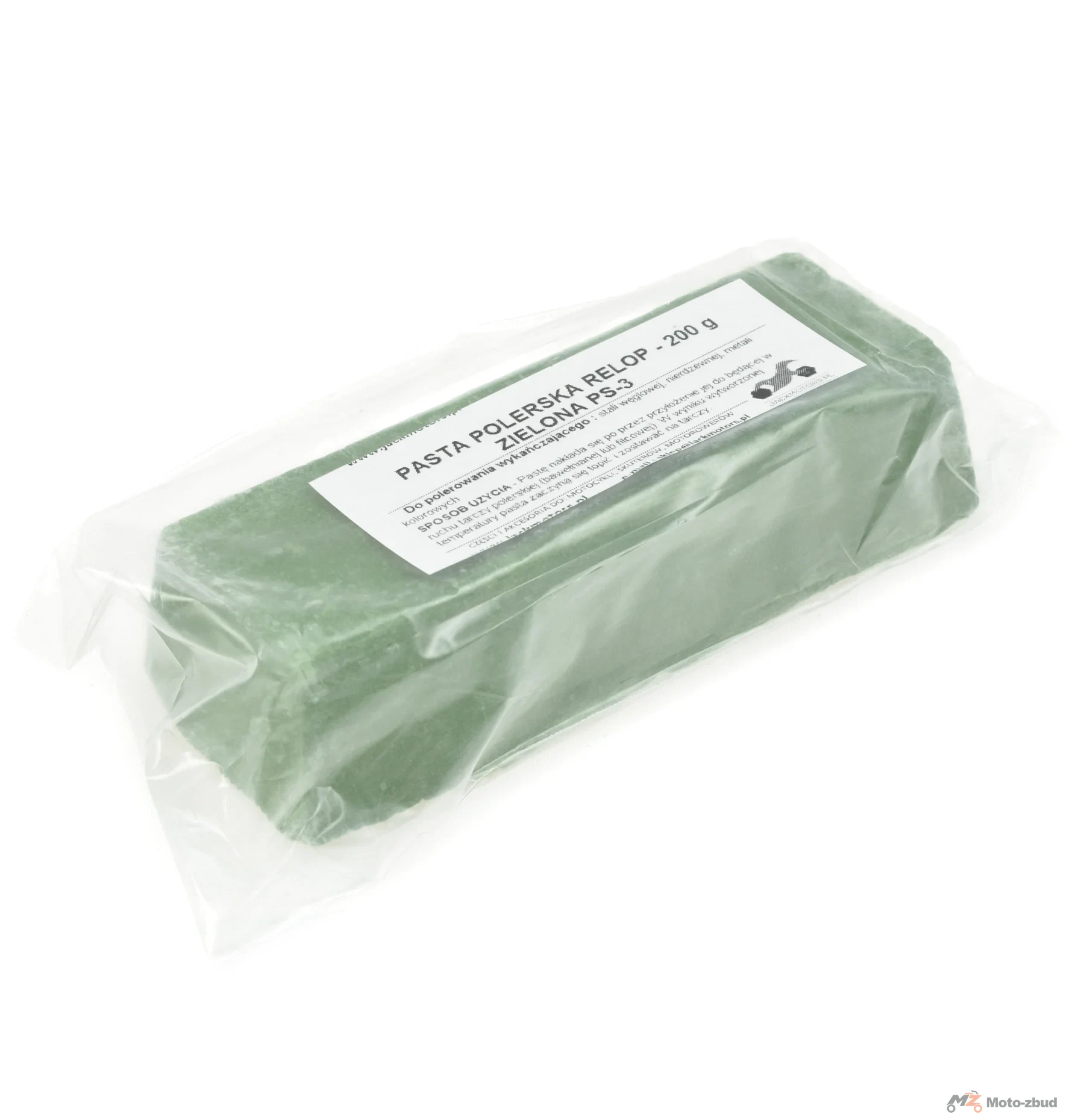 Pasta polerska Relop PS-3, zielona, wykańczająca, 200 g