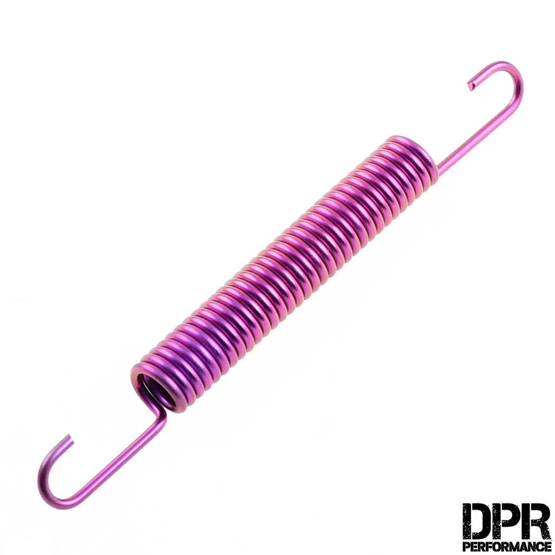 Sprężyna czujnika stop tył Simson S51 tytanowa purple DPR Performance