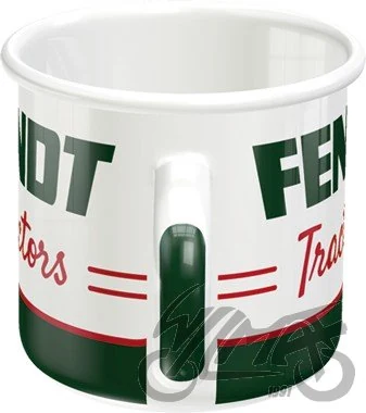 Kubek fendt tractors emaliowany 43227 — ujęcie 3