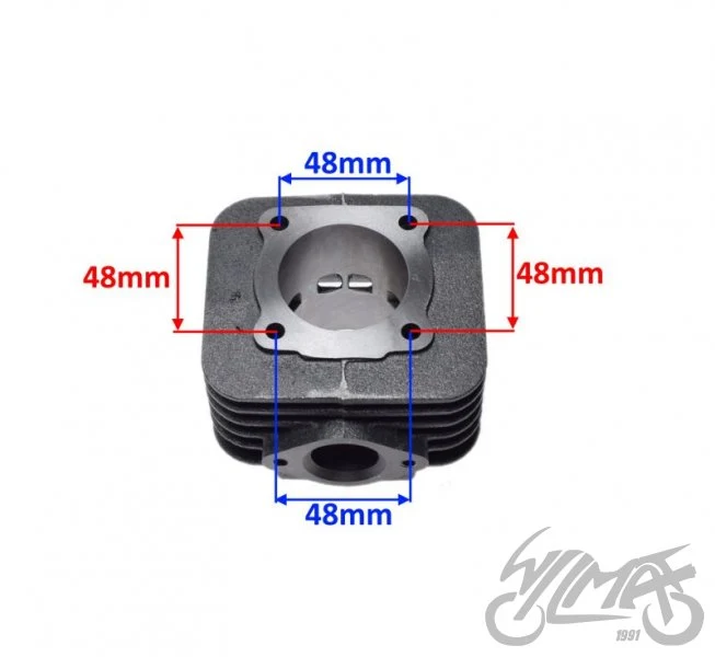 Cylinder 47 mm do wybranych skuterów Piaggio 2T AC — AYA3403 — ujęcie 2