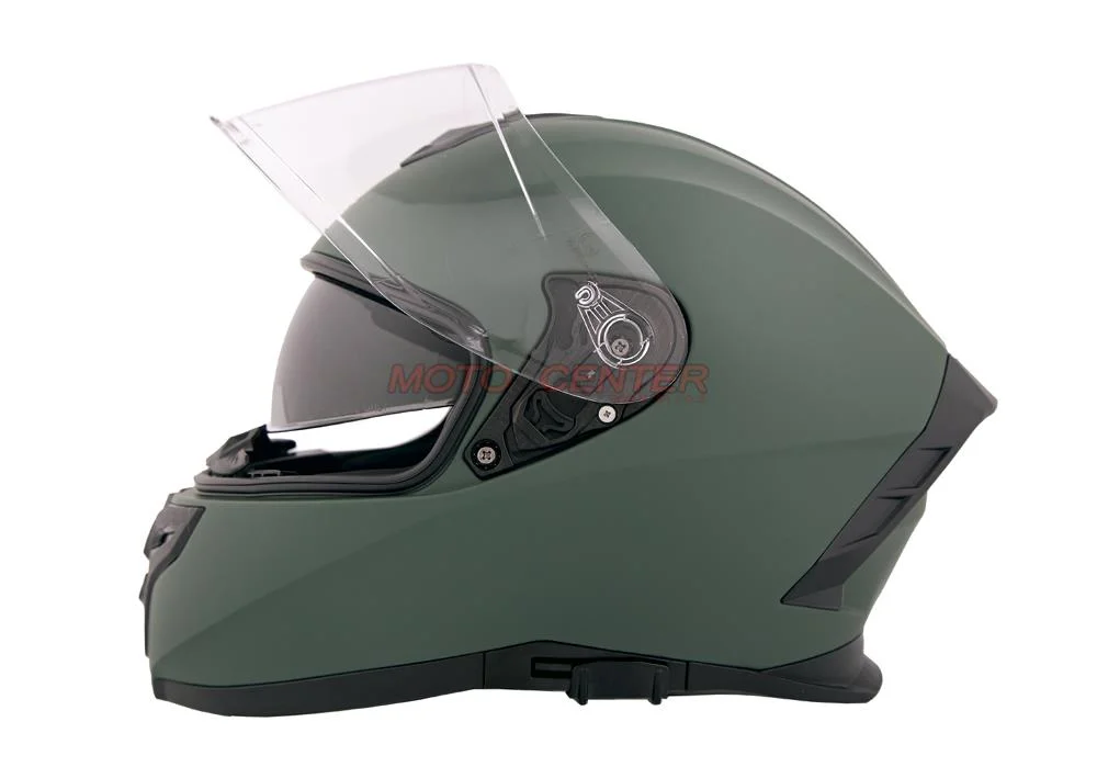 Kask zamknięty z blendą BLEXX MD-820 khaki mat rozmiar S ECER22.06 — ujęcie 4