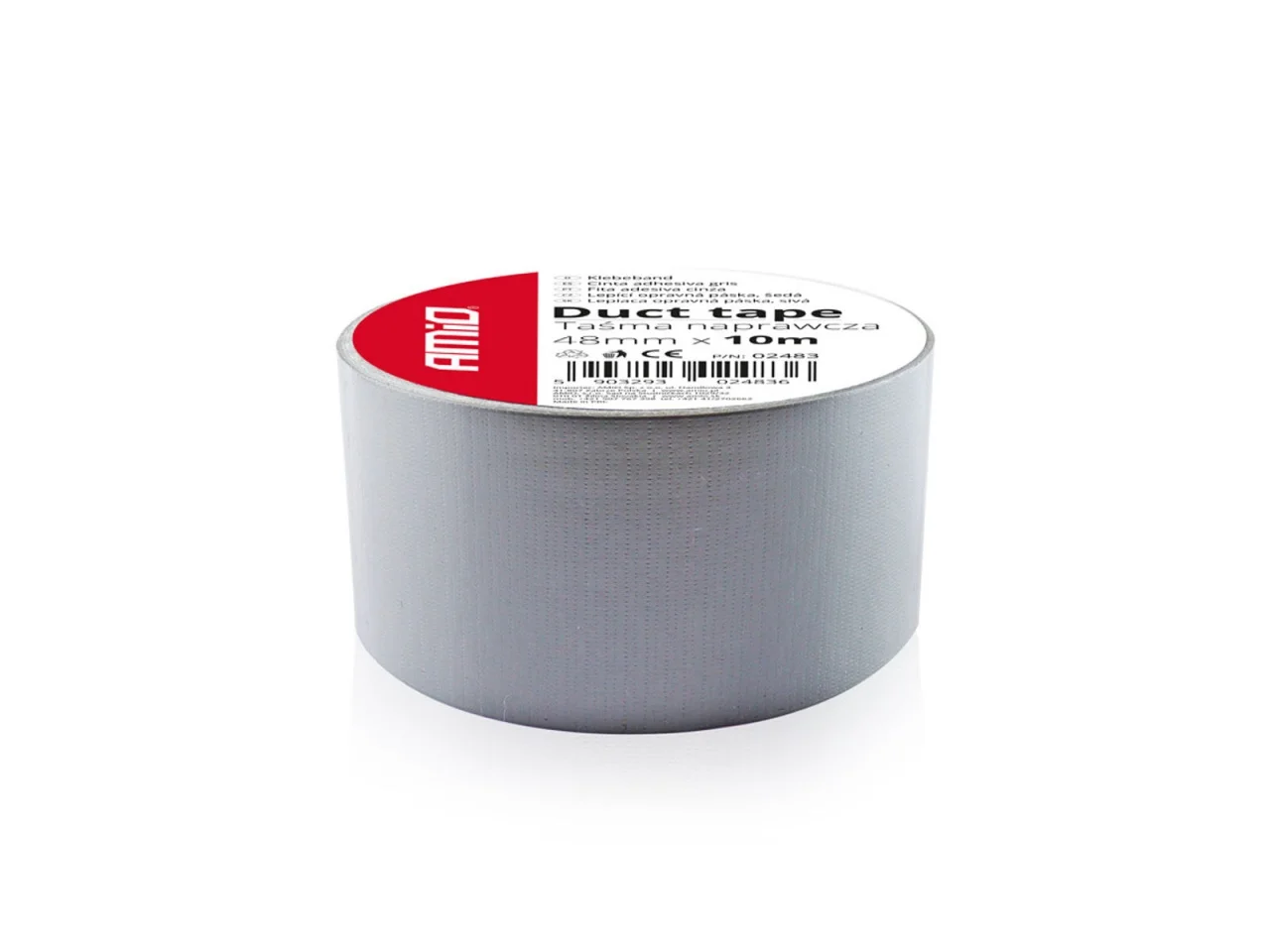 Taśma naprawcza DUCT TAPE 48mm x 10m szara — ujęcie 2