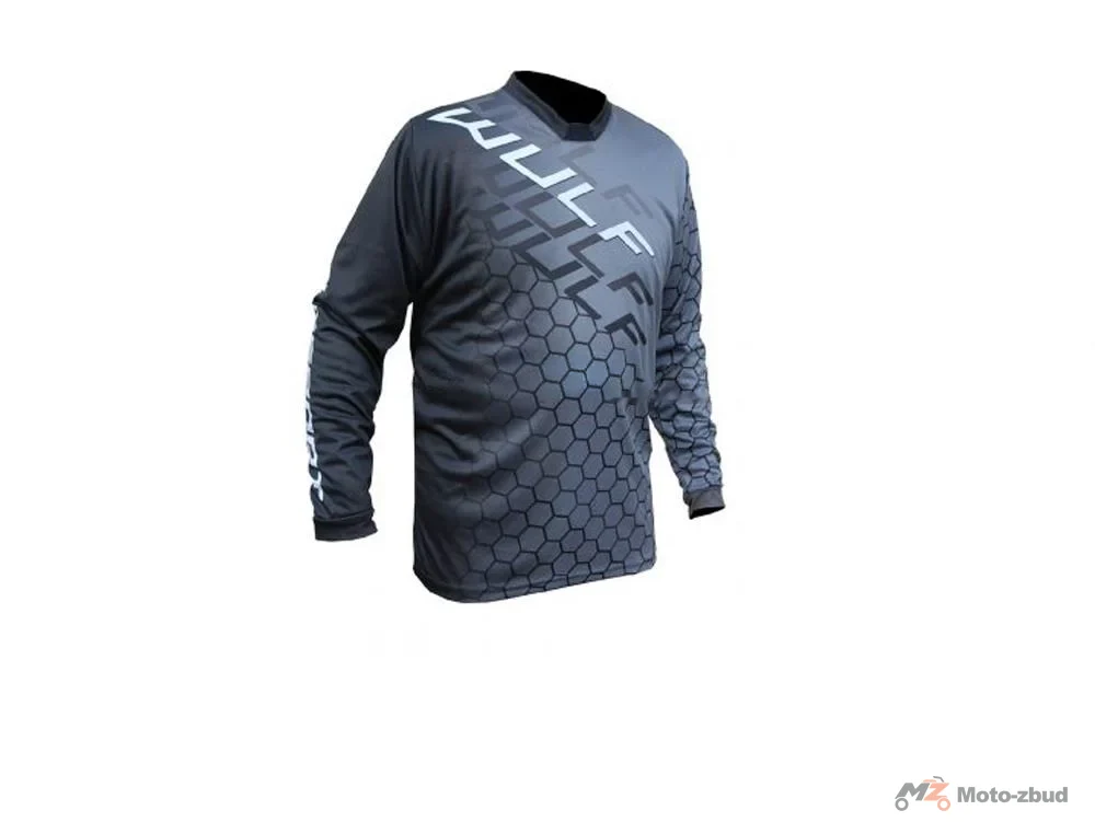 Bluza crossowa Wulf Adult Race NEW Black XXXL