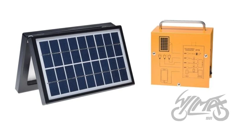 Akumulator + solar 12 V 4,5 Ah kamping camper jacht — ujęcie 3
